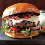 Spicy Truffle Hamburger